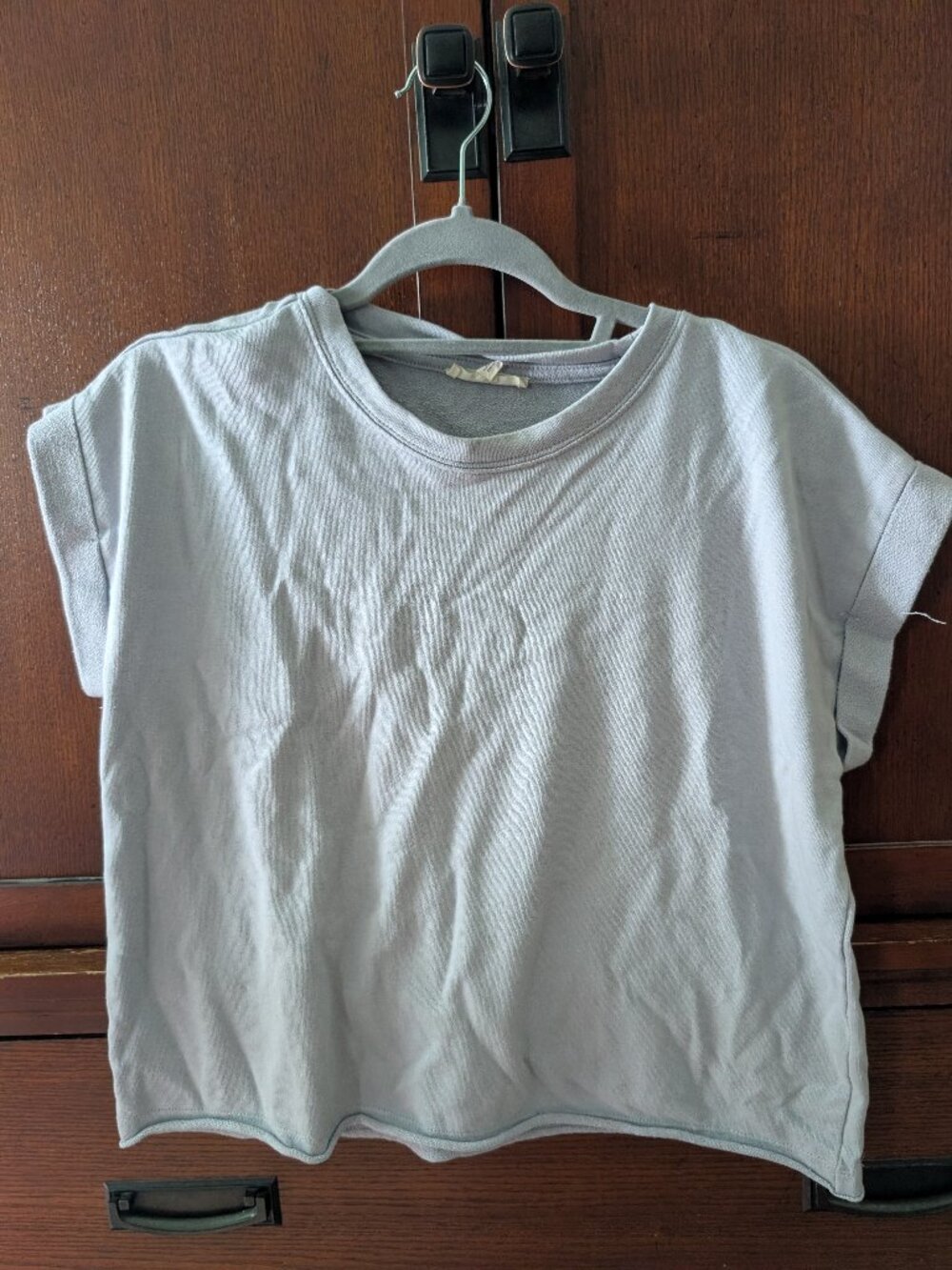 Boxy cropped tee